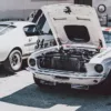 photographie Ford Mustang de course tirage art automobile edition limitee