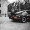 Photo Vieille Porsche Carrera RS Photographie vieille Porsche Carrera RS patinee, tirage art automobile edition limitee