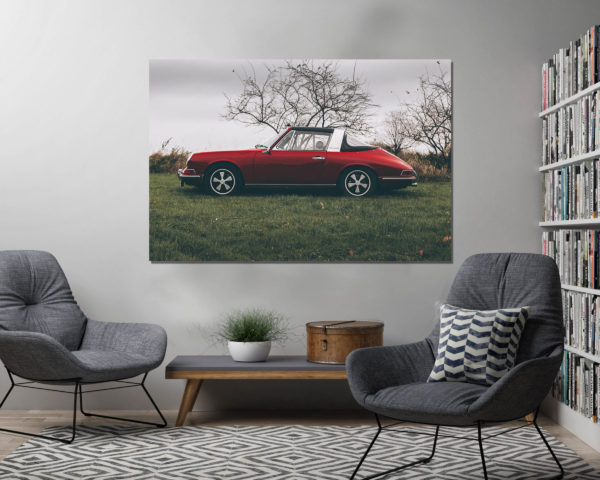 Photographies Porsche Targa Rouge