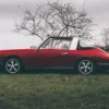 Photographie Porsche Targa Rouge