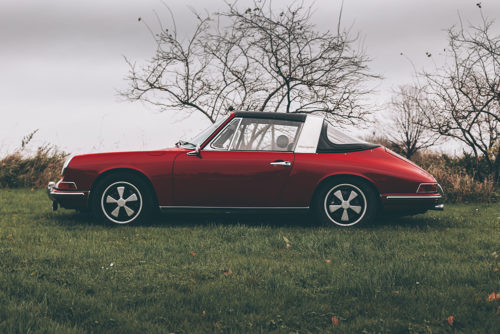 Photographie Porsche Targa Rouge