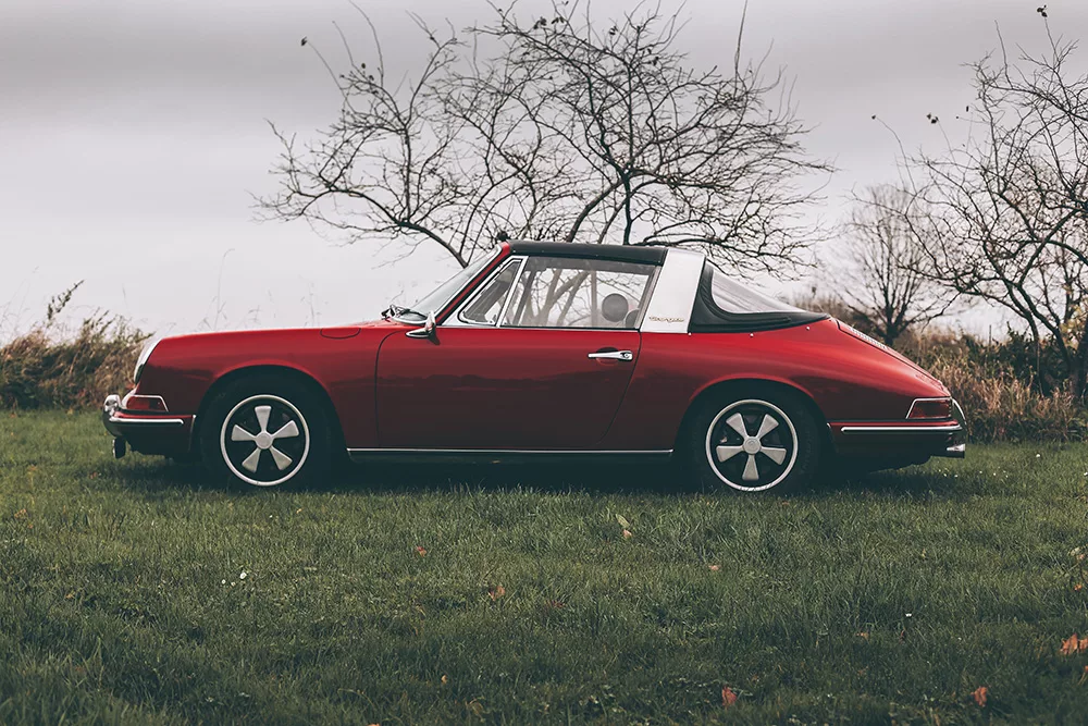 Photographie Porsche Targa Rouge