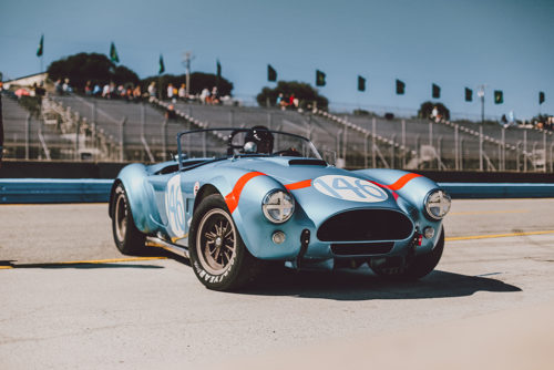 Photographie AC Cobra au Laguna Seca