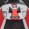 Photo Ford GT40 tableau photo ford gt40 art collection edition limitee