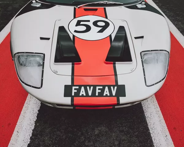 Photo Ford GT40 tableau photo ford gt40 art collection edition limitee