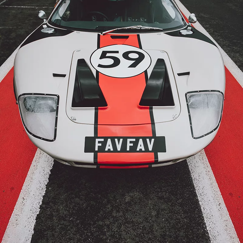 tableau photo ford gt40 art collection edition limitee