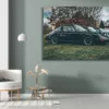 Photo de Porsche Targa — photographie fine art automobile