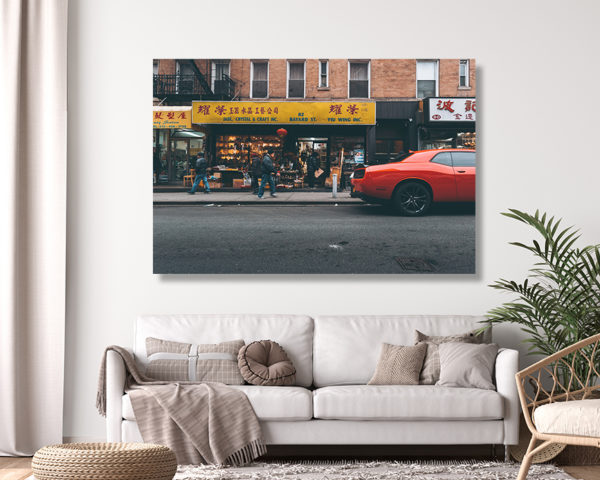 Photographie Chevrolet Camaro à Chinatown, New York – Image 2