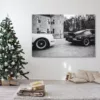 Photographie Porsche 911 noir et blanc Photographie Porsche 911 noir et blanc
