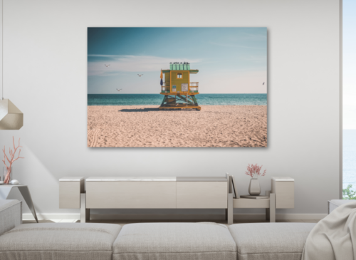 PHOTOGRAPHIE “MIAMI BEACH CABIN”, FLORIDE