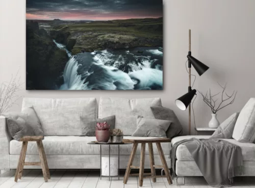 PHOTOGRAPHIE “CHUTE INCONNUE”, ISLANDE PHOTOGRAPHIE “CHUTE INCONNUE”, ISLANDE