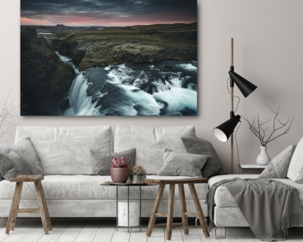 PHOTOGRAPHIE “CHUTE INCONNUE”, ISLANDE
