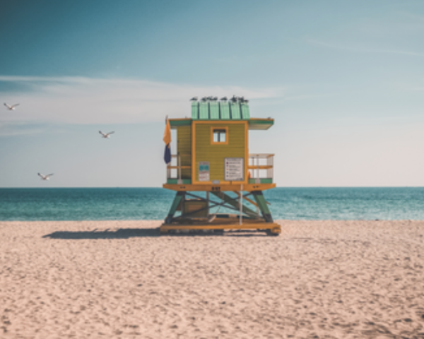 PHOTOGRAPHIE “MIAMI BEACH CABIN”, FLORIDE