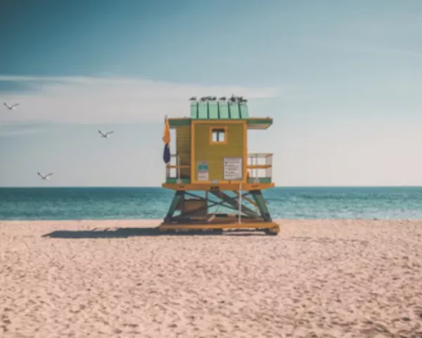 PHOTOGRAPHIE “MIAMI BEACH CABIN”, FLORIDE photographie Miami Beach cabin Floride tirage art edition limitee