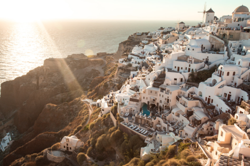 PHOTOGRAPHIE “OIA SUNSET”, SANTORINI, GREECE