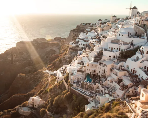 PHOTOGRAPHIE “OIA SUNSET”, SANTORINI, GREECE photographie Oia coucher soleil Santorin tirage art edition limitee