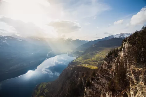 PHOTOGRAPHIE “Sunny Swiss Lake”, Switzerland photographie lac suisse ensoleillé tirage art edition limitee