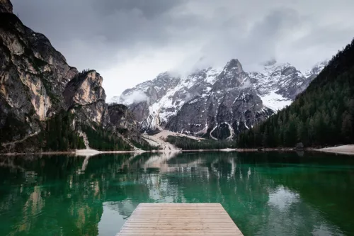 PHOTOGRAPHIE LAGO DI BRAIES DOLOMITES PHOTOGRAPHIE LAGO DI BRAIES DOLOMITES