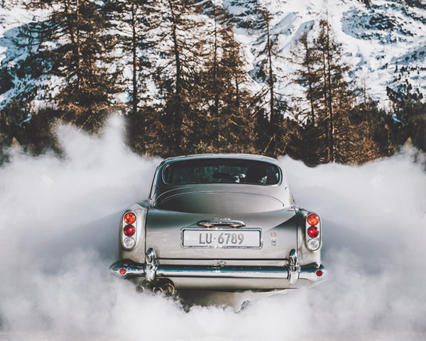 Photographie Aston Martin DB5 James Bond