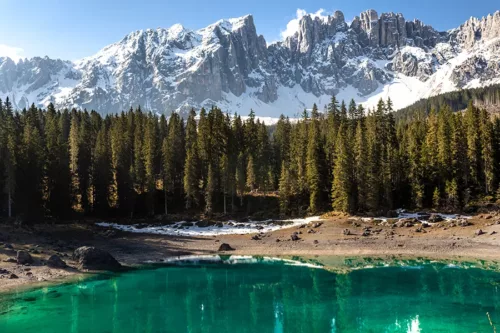 PHOTOGRAPHIE LAGO DI CAREZZA – KARERSEE photographie Lago di Carezza Dolomites tirage art edition limitee