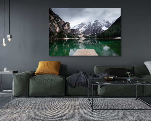 PHOTOGRAPHIE LAGO DI BRAIES DOLOMITES – Image 2
