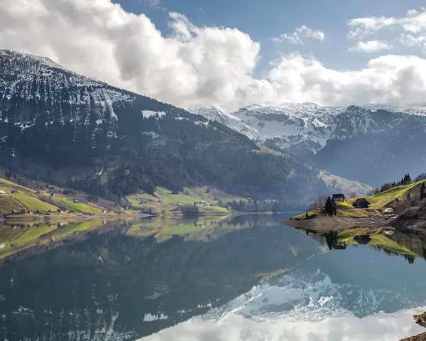 Photographie Wägitalersee Suisse photographie lac Wägitalersee Suisse tirage art edition limitee