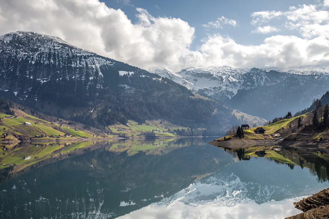 photographie lac Wägitalersee Suisse tirage art edition limitee