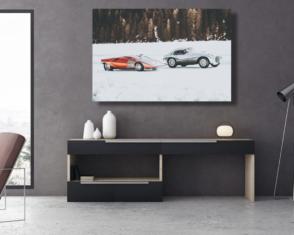 Photographies Lancia Stratos et Ferrari Uovo