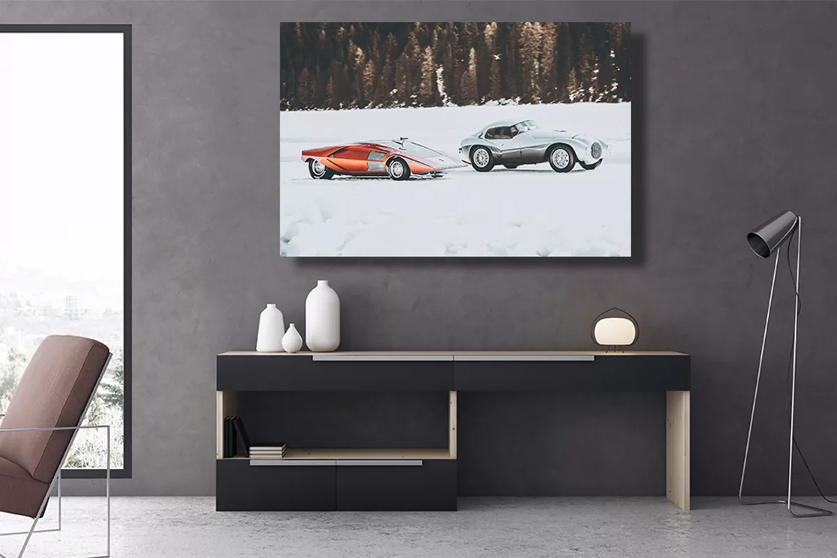 Détail photographie Lancia Stratos fine art