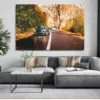 Interior Wallpaper Mockup Photographie Porsche Fam'