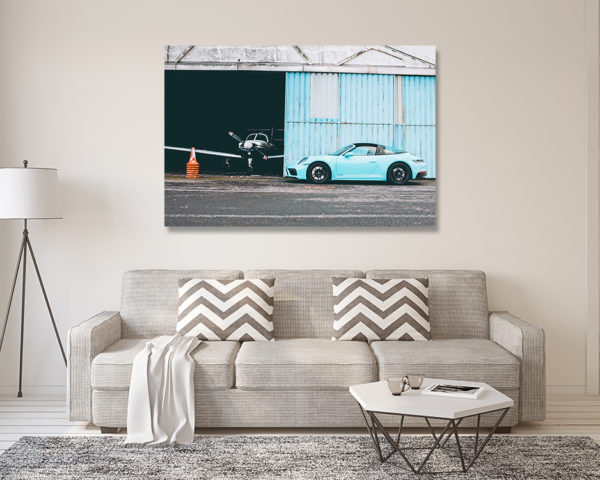 Photographie I am Blue Porsche Targa – Image 2