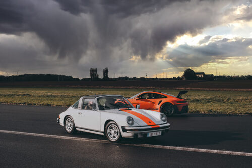 Photographie Porsche Targa et GT3 RS