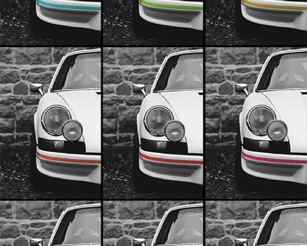 Création Porsche 911 Carrera RS 2.7 Duck. Porsche 911 Carrera RS Duck - Edition limitée | Cars and Roses
