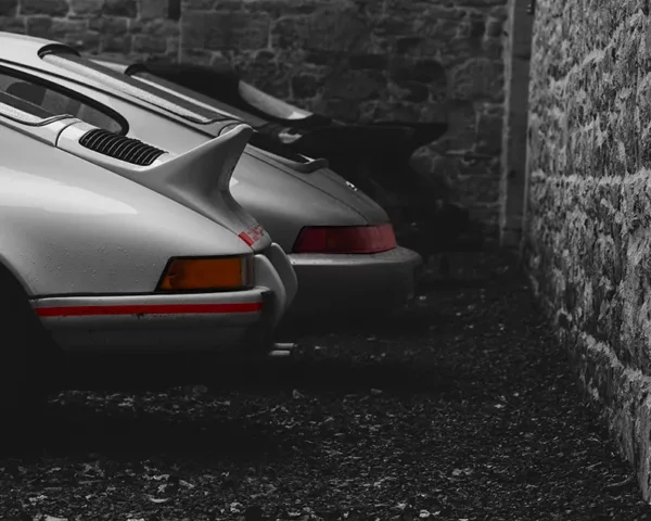 Cars and Roses - RS Gang Photographie Porsche RS Gang - Art automobile limité