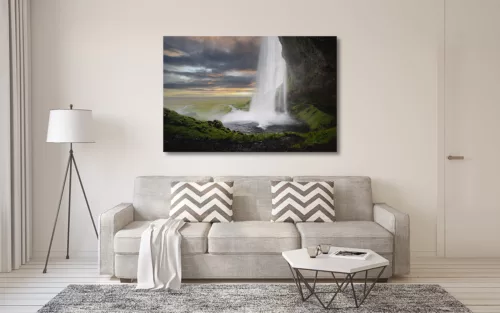Photographie ISLANDE "Seljalandsfoss" Photographie ISLANDE "Seljalandsfoss"