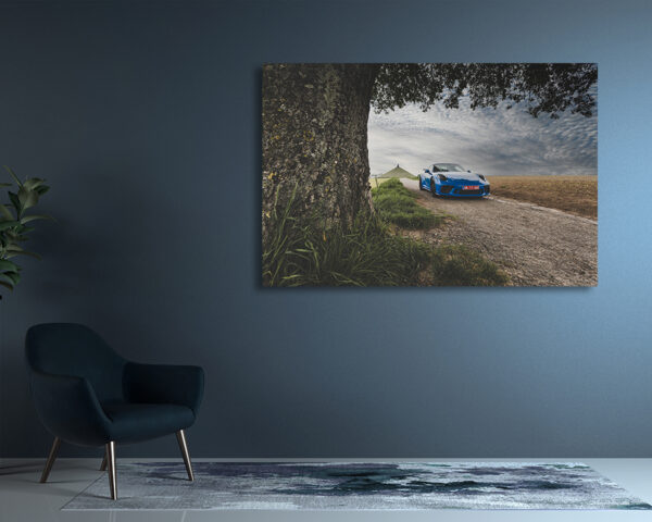 Photographie Porsche GT3 RS BLUE – Image 2