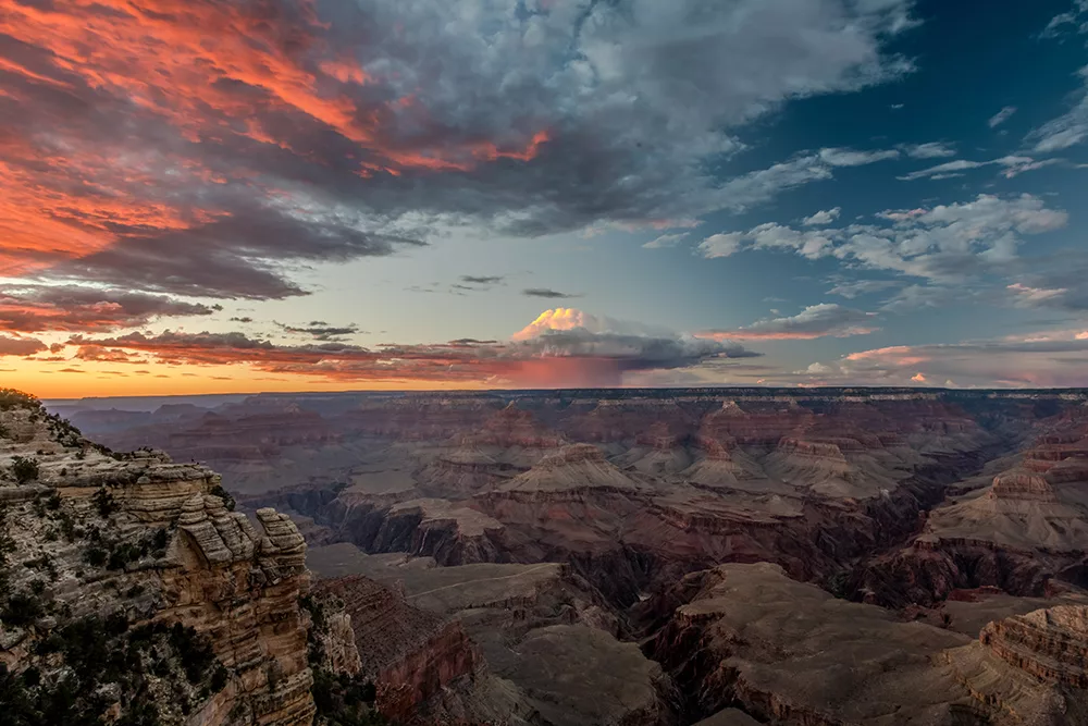 photographie Grand Canyon coucher soleil tirage art edition limitee