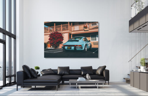 Photographie Porsche 911 SC au Motel – Image 2