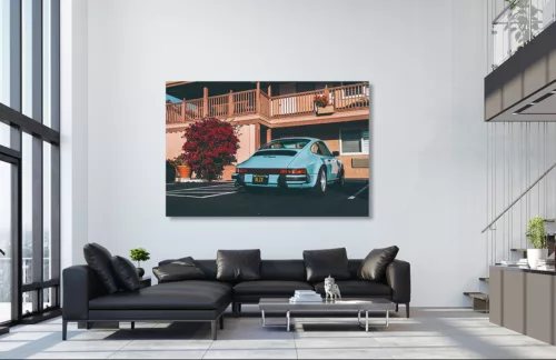 Photographies Porsche 911 SC au Motel Photographie Porsche 911 SC au Motel