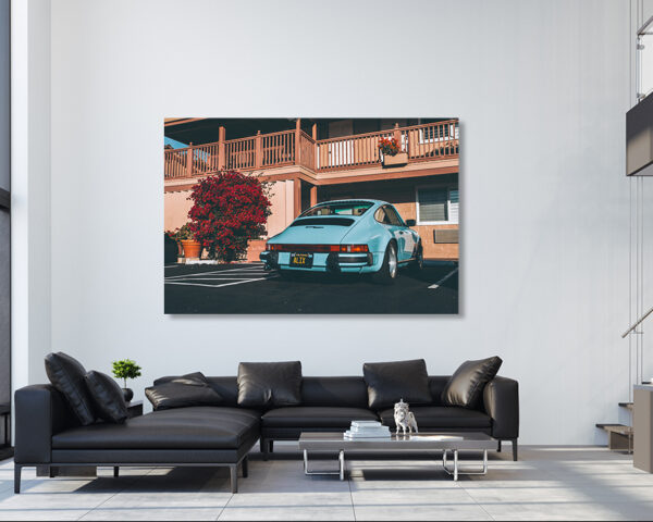 Photographie Porsche 911 SC au Motel – Image 2