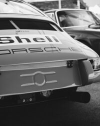 Photographie Noir et Blanc Porsche 911 Vintage