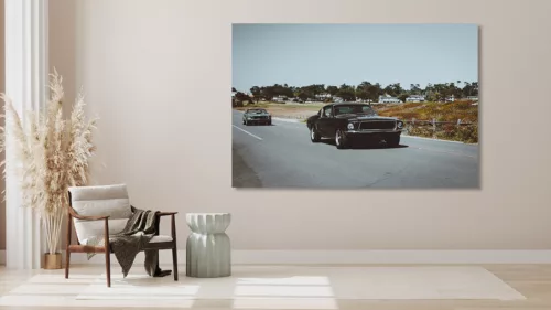 Photographies Vintage de Ford Mustang Photo Mustang Ford édition limitée | Tirage d'art premium