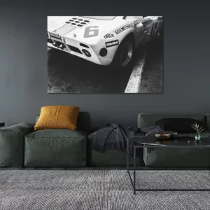 Photo noir et Blanc de GT40