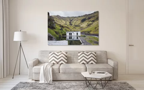Photographie Islande Seljavallalaug - La Piscine cachée