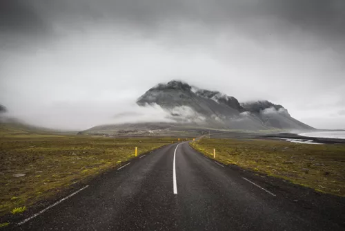 Photographie de la Route 1 en Islande