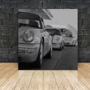 Tableau Porsche 911 - Cars and Roses