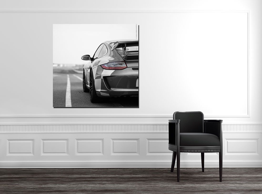 Tableau Décoratif Voiture - Cars and Roses