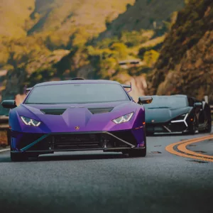 PHOTOGRAPHIE LAMBORGHINI PARTY - CONVOI DE SUPERCARS