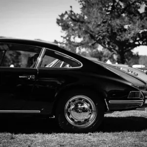 Toile Murale Porsche 911 - Cars and Roses