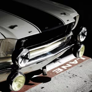 Tableau Grand Format Ford Mustang - Cars and Roses